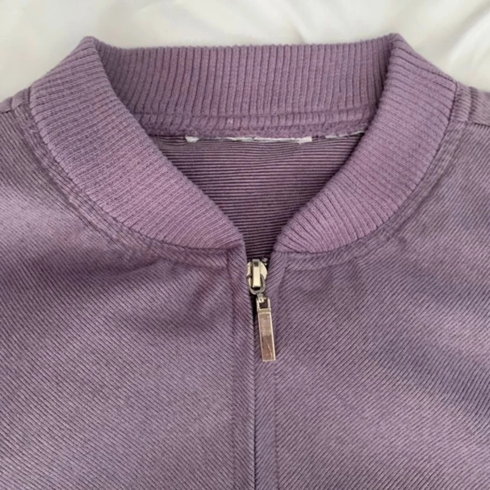purple jacket